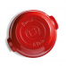 Cuoci Pane Rotondo Rosso Emile Henry Cuoci Pane Rotondo Rosso Emile Henry
